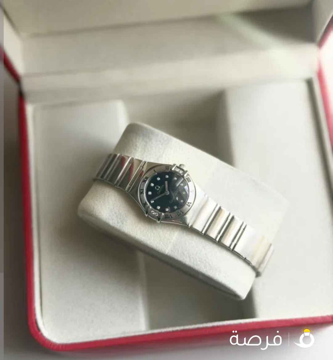 Omega Constellation with diamonds