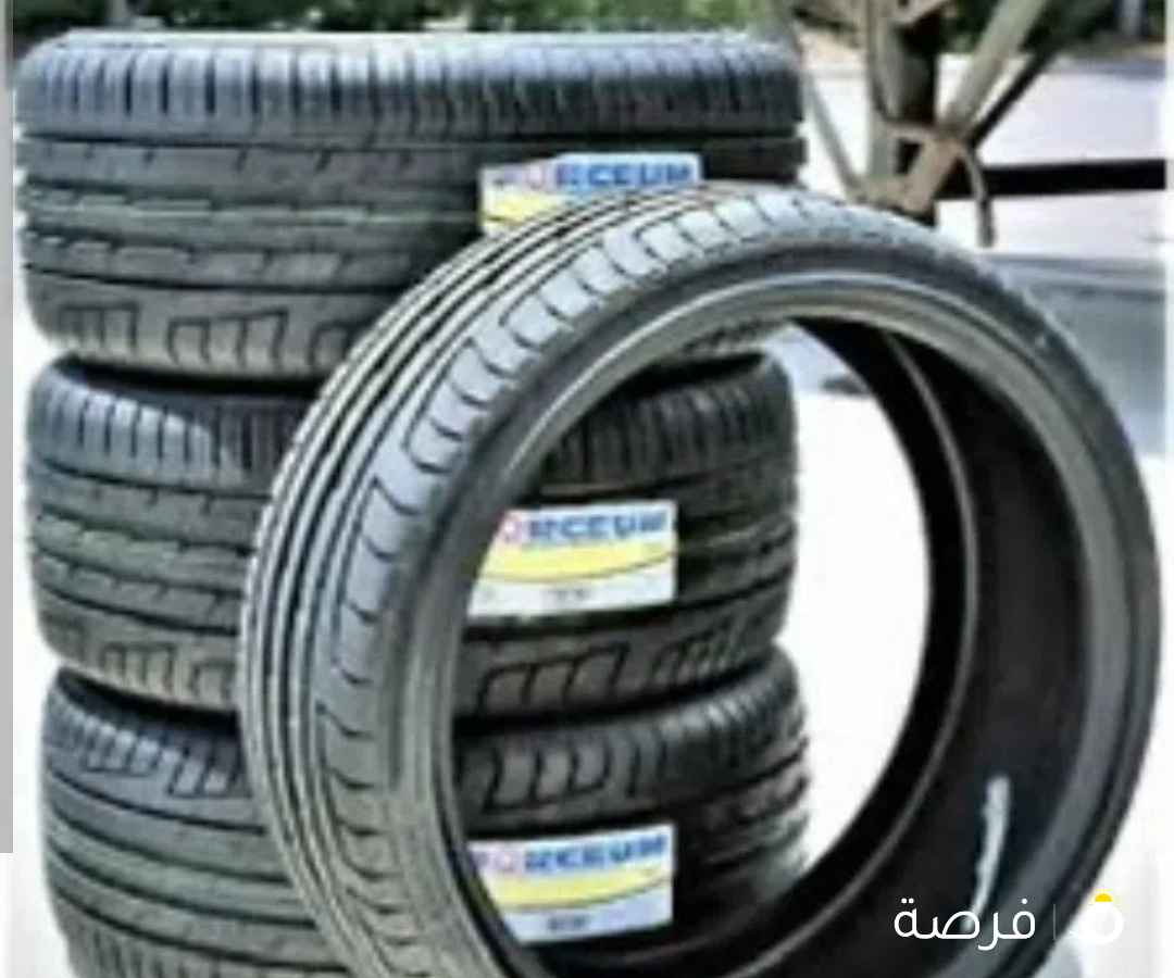 تايرين حجم (⁦⁦18⁩⁩) ⁦⁦255/35/18⁩⁩ شبه جدد تاريخ اخر ⁦⁦2025⁩⁩