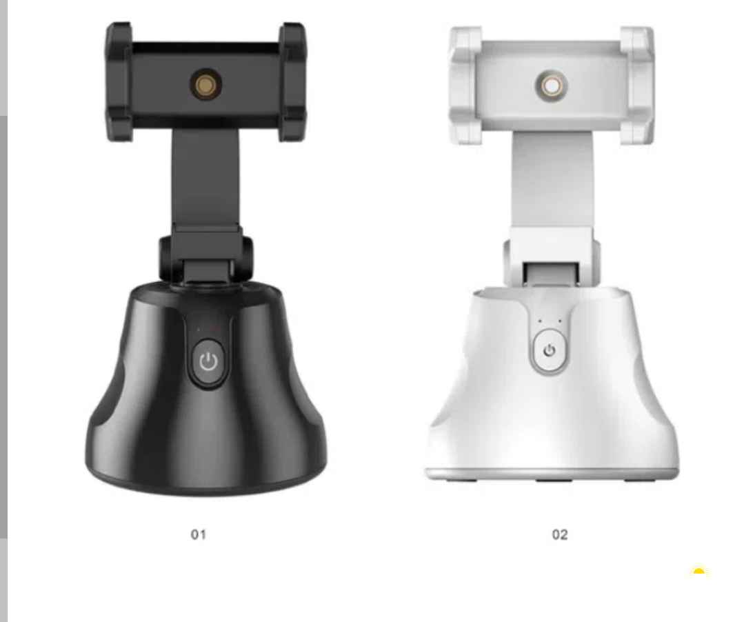 حامل هاتف دوران تلقائيا مستشعر حركة للتصوير الفيديو و الفوتوغرافي