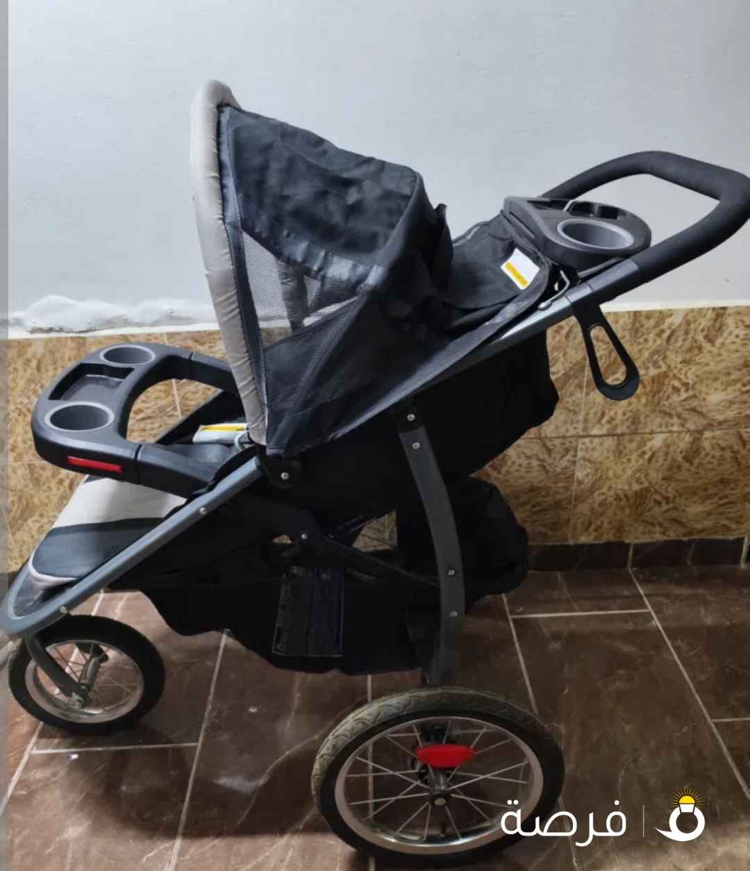 Item Weight 28.2 Pounds (12.79 kg)
Folded Size 23.5L x 35.5W x 17.5H inches (59.7 x 90.2 x 44.5 cm)
Item Dimensions L x W x H 53"L x 23.5"W x 44"H (134.6 x 59.7 x 111.8 cm)
Stroller Seat Weight 15 Pounds (6.8 kg)
Car Seat Weight Capacity Maximum 50 Pounds (22.68 kg)
Harness Type 5 Point
Stroller Type Jogging Stroller
Is Car Seat Compatible Yes
Number of Cup Holders 2
Harness Feature Adjustable straps, padding for comfort
Seating Capacity 1
Additional Features FastAction one-second, one-hand fold, Click Connect technology
Built-in Light No
Number of Wheels 3
Has Stroller Brake System No
Material Type Polyester
Frame Material Metal
Canopy Material Polyester
Care Instructions Spot Clean, Wipe Clean
Seat Material Polyester
Tire Material Rubber