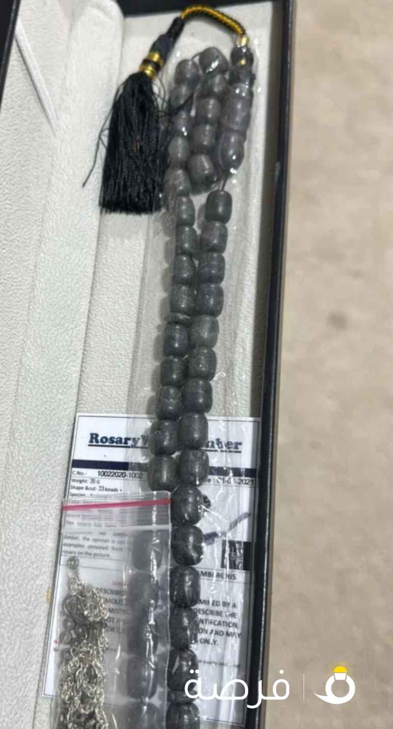 مسباح كبد الحوت النسخه الرابعه ⁦⁦35⁩⁩ غرام خرزه ⁦⁦33⁩⁩ السعر ⁦⁦350⁩⁩