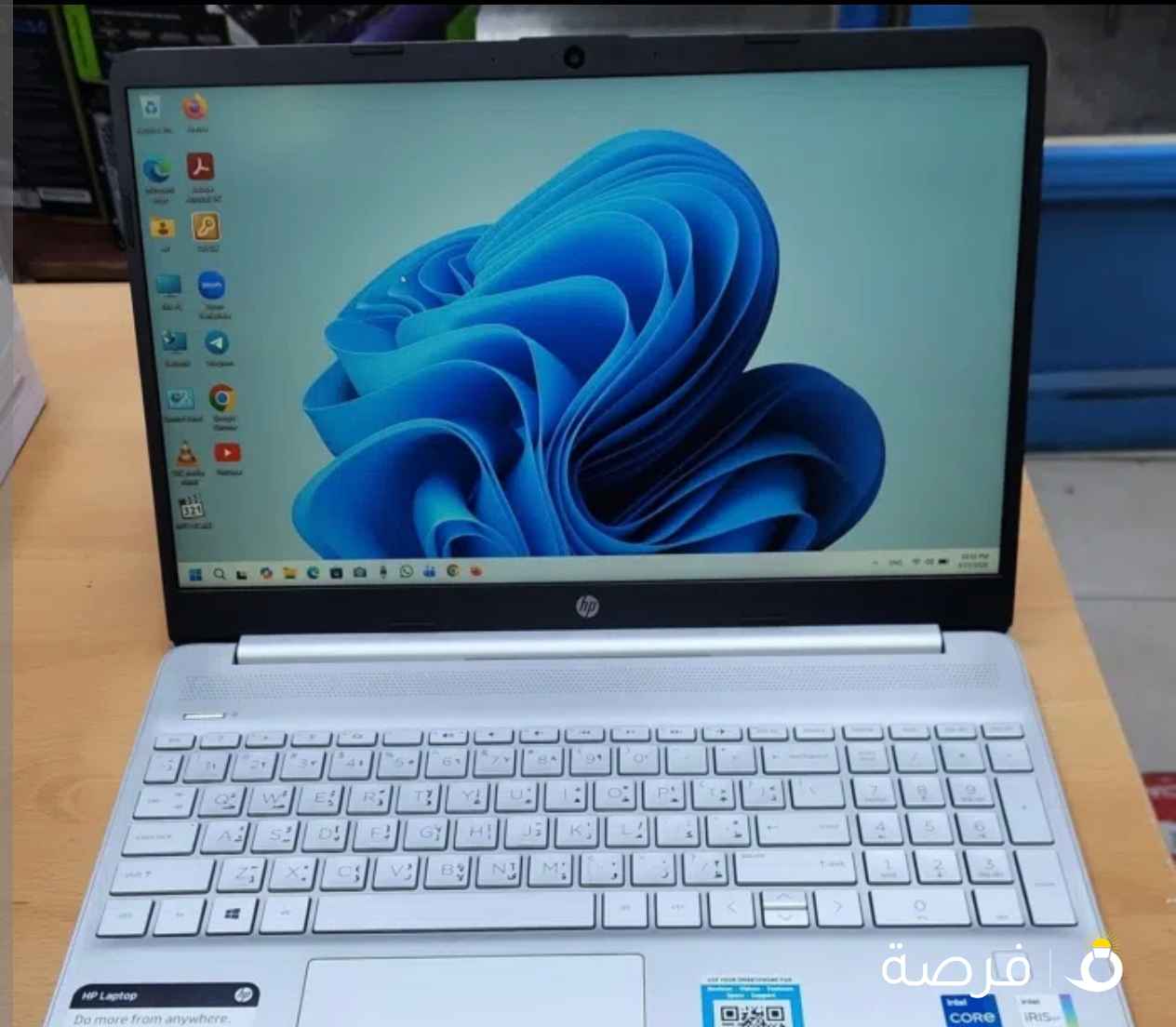 للبيع لابتوب ⁦⁦Hp⁩⁩ ⁦⁦i5/15inch/256GB⁩⁩ ⁦⁦ssd/8GB⁩⁩ ⁦⁦ram⁩⁩/كالجديد مع الشاحن الأصلي