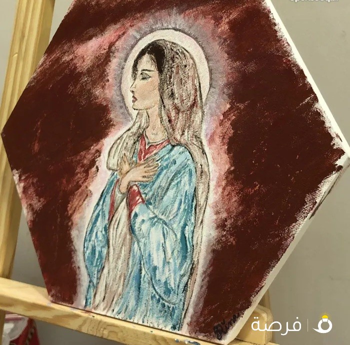 Maria’ painting