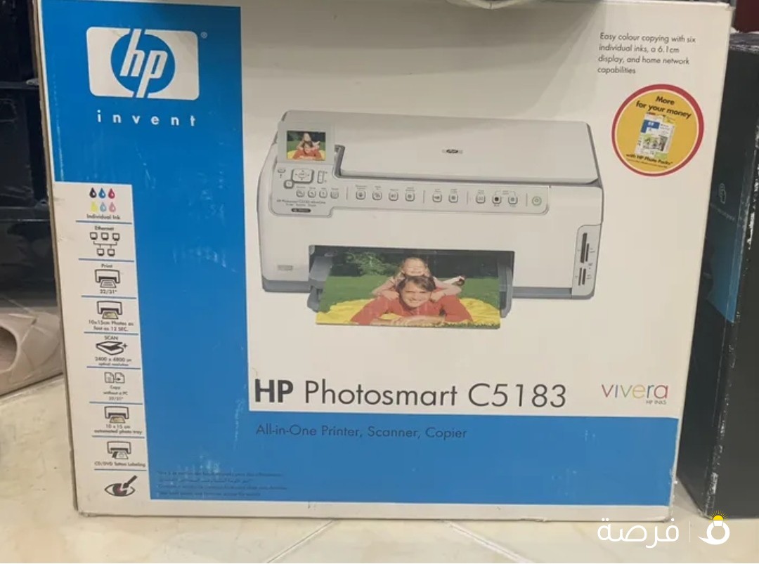 2 طابعة اتش بي HP فوتو سمارت