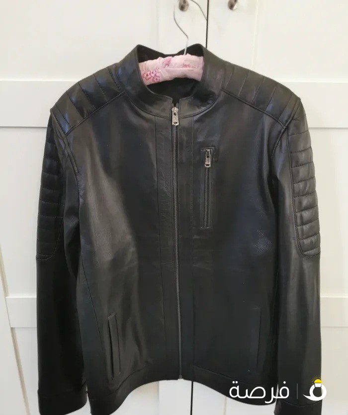 Genuine Leather Jacket جاكيت جلد طبيعي