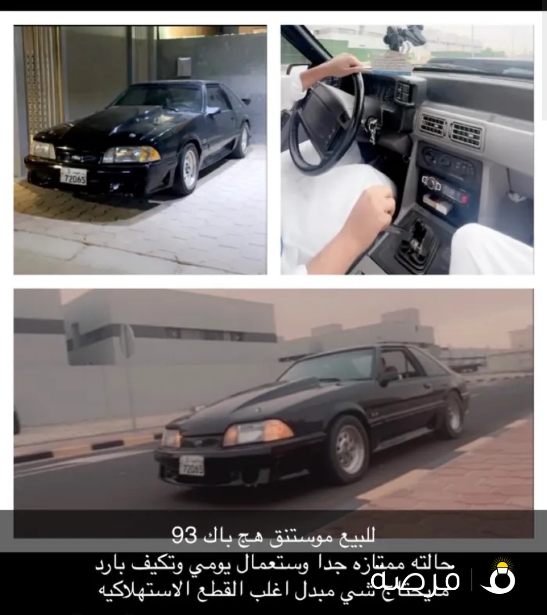 للبيع موستنق هج باك 93