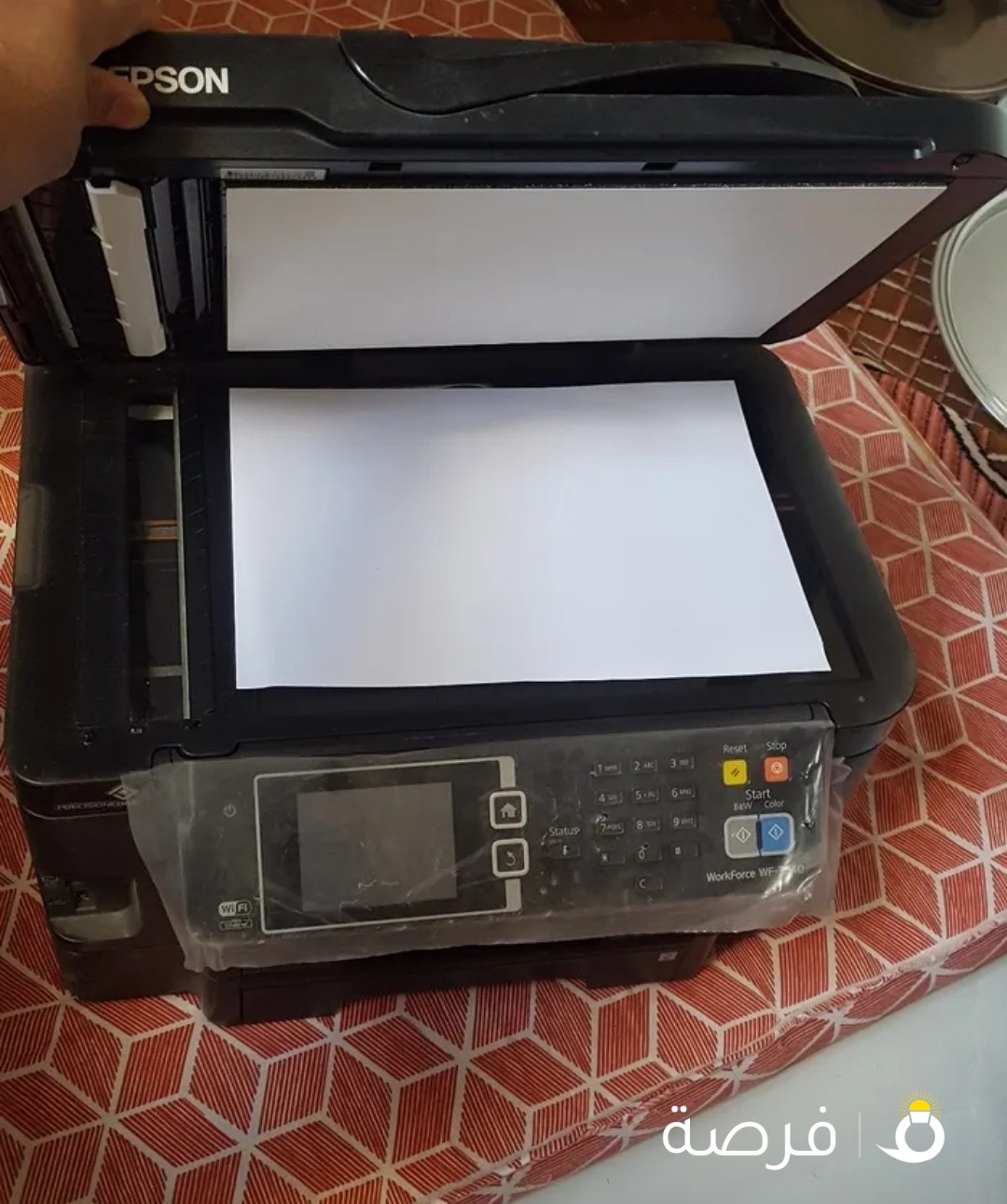 طابعه إيبسون all in one Epson مستعمل كالجديد تحتاج فقط الى حبر
