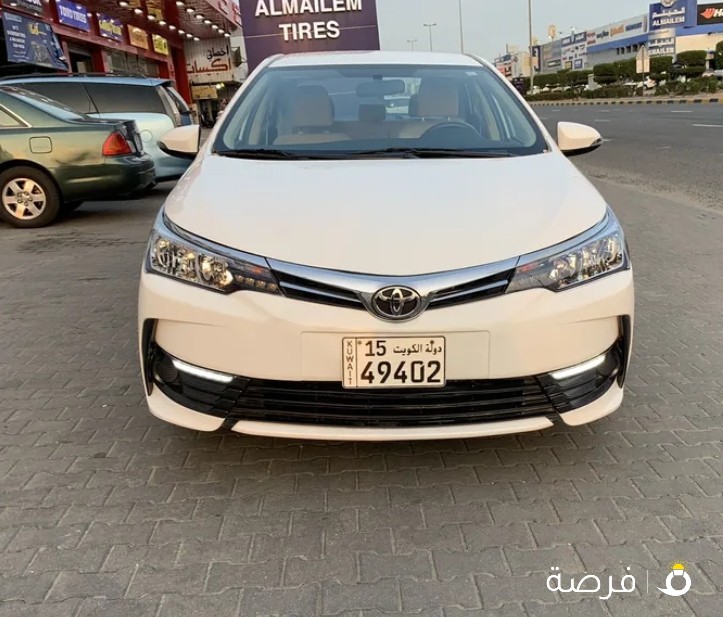 كورلا . 2018. ماشي 54 الف. 1600سي . تقرير الفحص مرفق