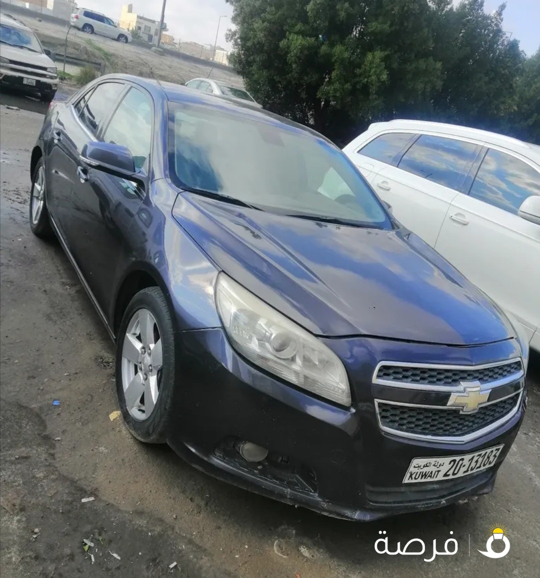 شفر ماليبو 2013بحاله ممتازه صبغ وكاله فحص جير ماكينه شاصي