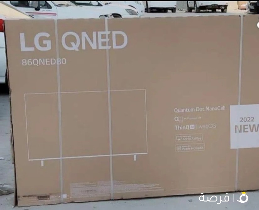 تليفزيون LG QNED 80 جديد 86 انش موديل 2022