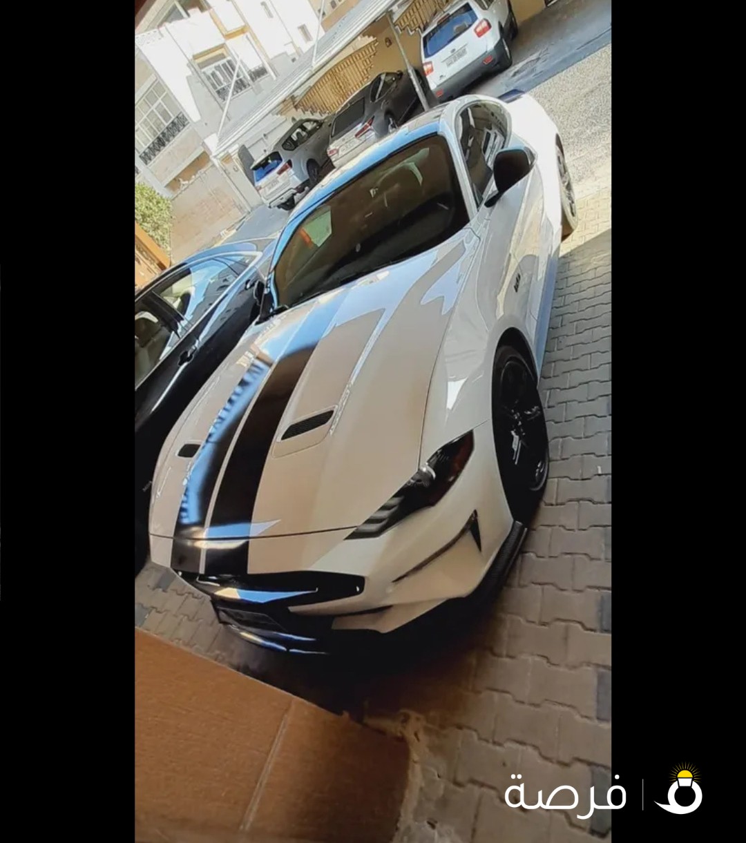 فورد موستانج 5.0, موديل 2020, عداد 16,000 KM. حالة السيارة مخزنة وفوق الممتازة
