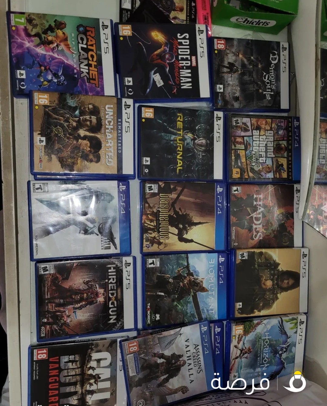 ps5 video games بيع او بدل