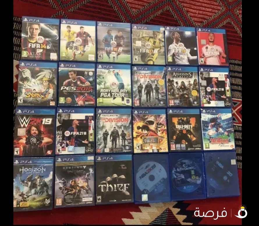 شرايط بلستيشن المعروضين بالصوره