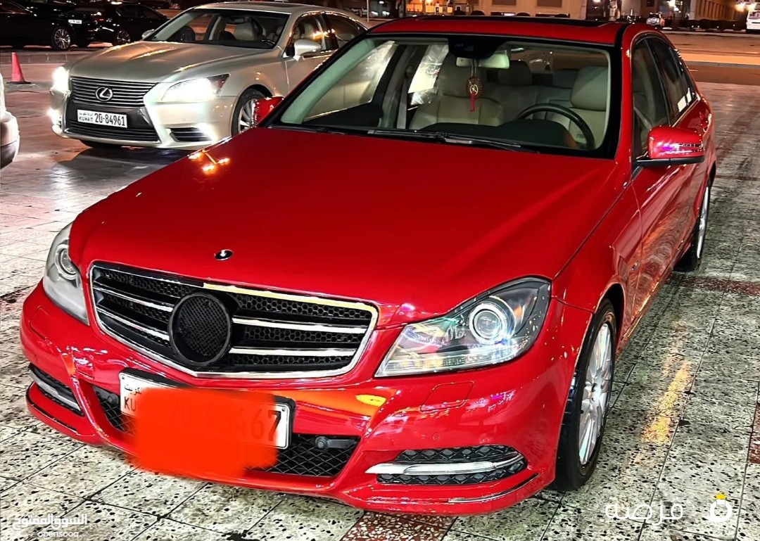 بيعه سريعة مرسيدس C250 تربو كومبريسور موديل 2012