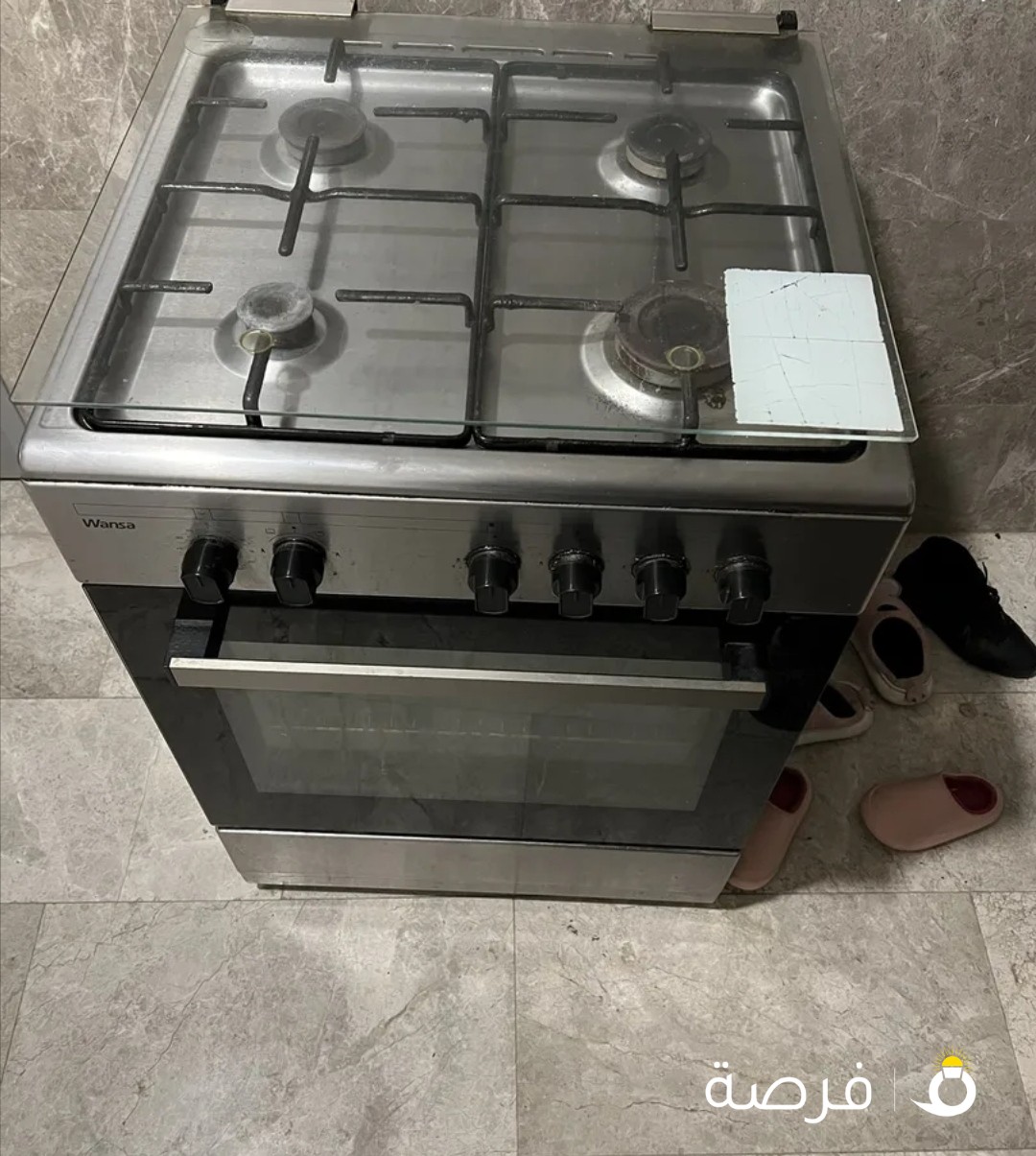 بوتاجاز مستعمل 4 شعلة للبيع