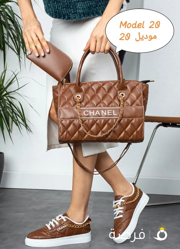 حقائب نسائيه مع الشوز والبوك صناعه تركيه طقم كامل