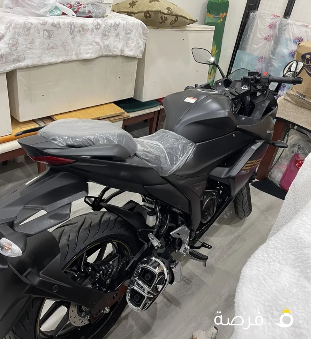 سوزوكي جكسر 250cc طالع من الوكالة شرط الفحص مو مستعمل ماشي 113 استعمال بسيط داخل المنطقة نظيف جديد