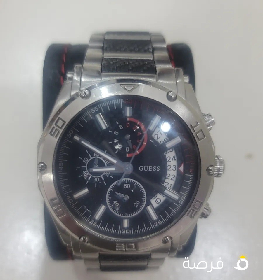 ساعة guess اصدار محدود من الوكيل البابطين استخدام خفيف