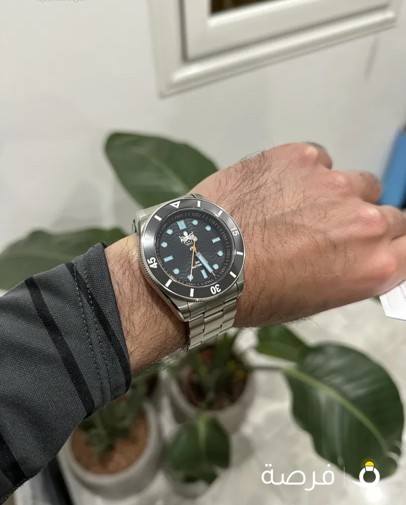 PHOIBOS WAVE MASTER 300M AUTOMATIC DIVE WATCH BLACK