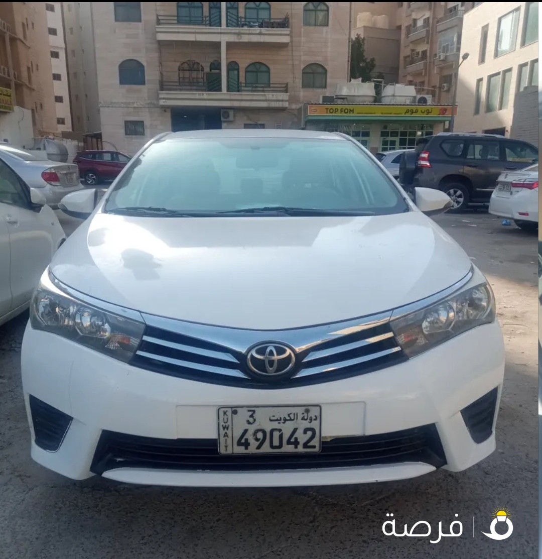 تويوتا كورولا 2015 للبيع كاش او تقسيط من مكتب سيارات