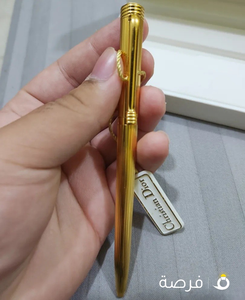 Christian Dior gold plated ball-point pen
