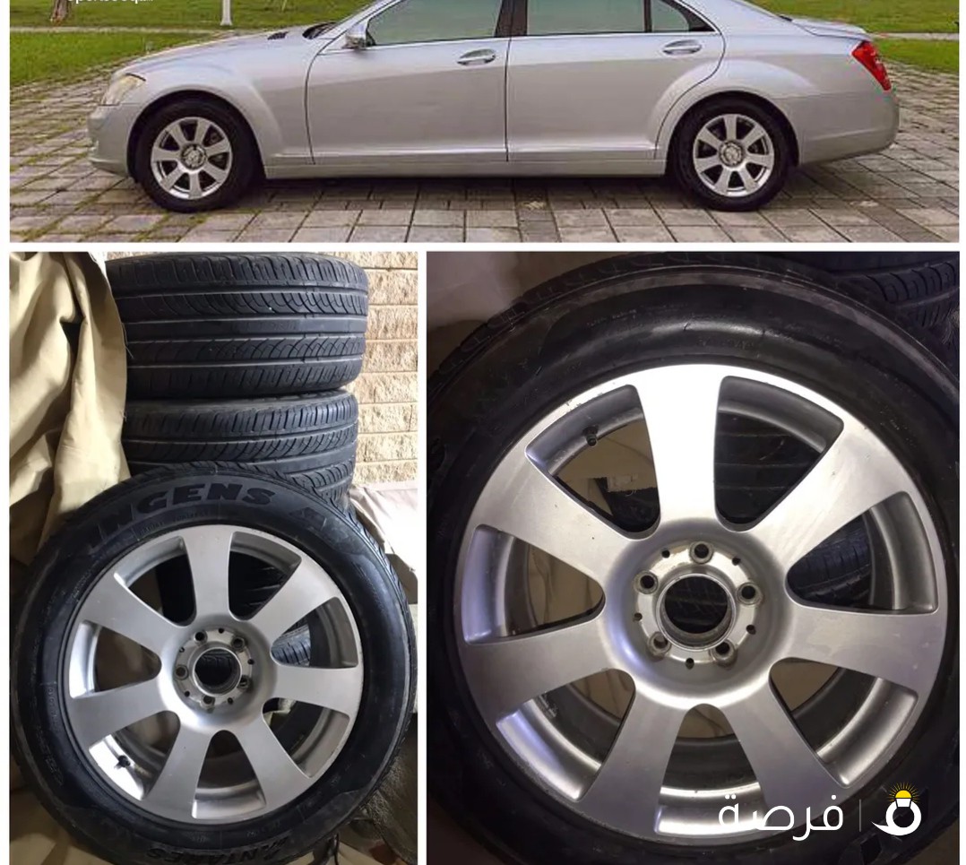 للبيع رنقات مرسيدس بحالة ممتازة وكالة
