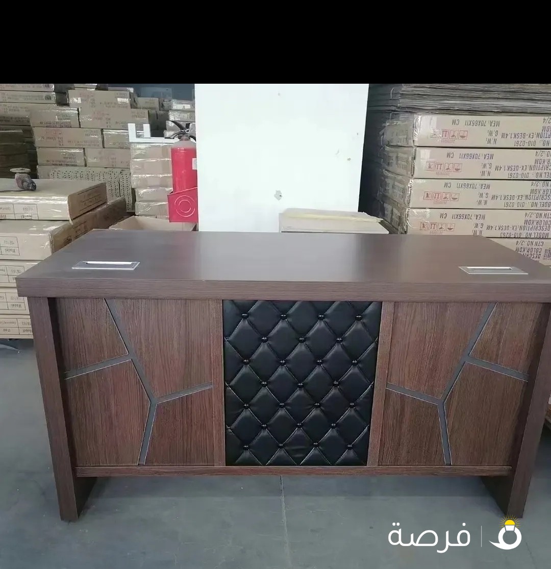 اثاث مكتبي جديد شامل مكاتب كراسي بارتشن