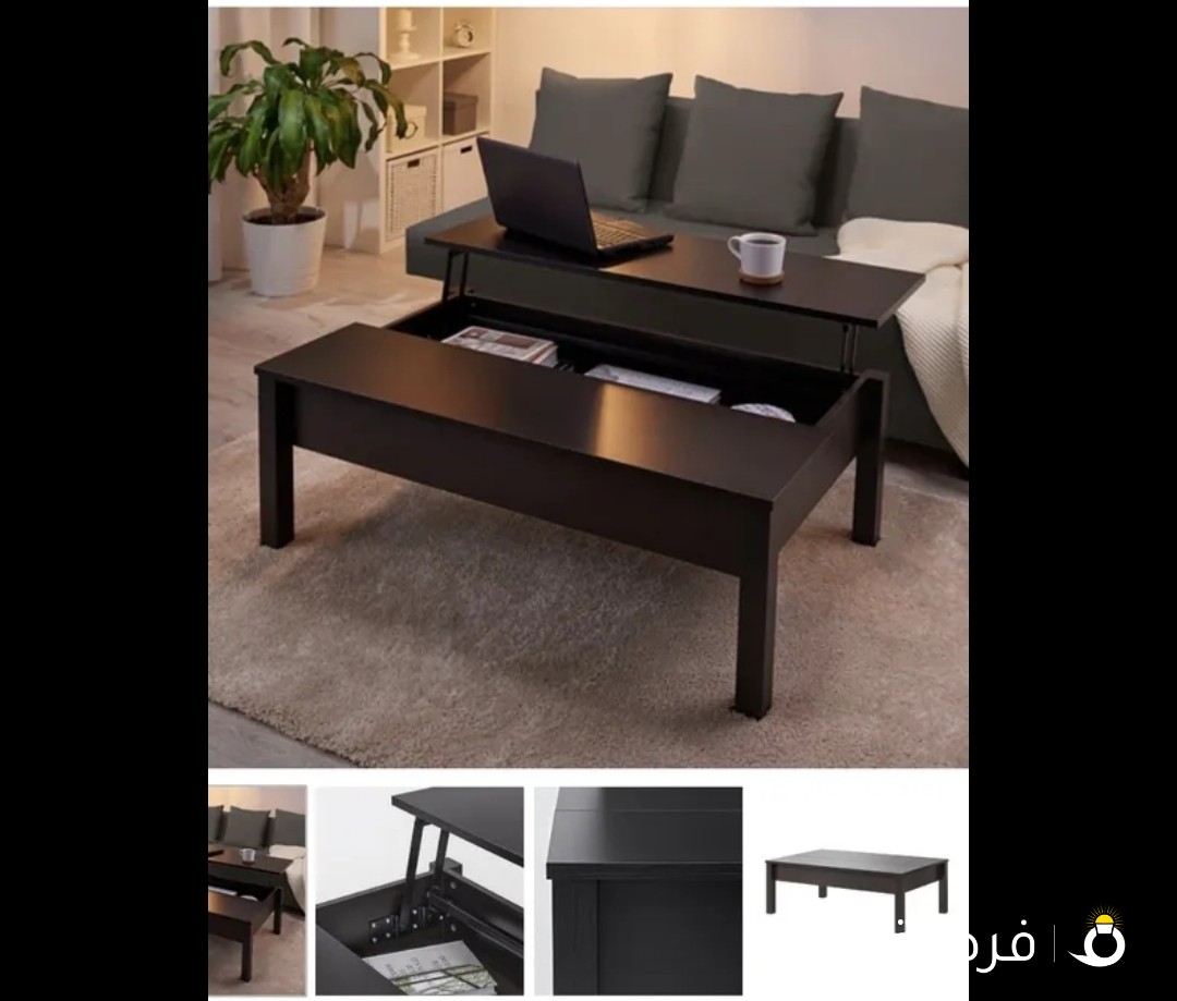 طاوله هيدروليك ايكيا شبه جديده