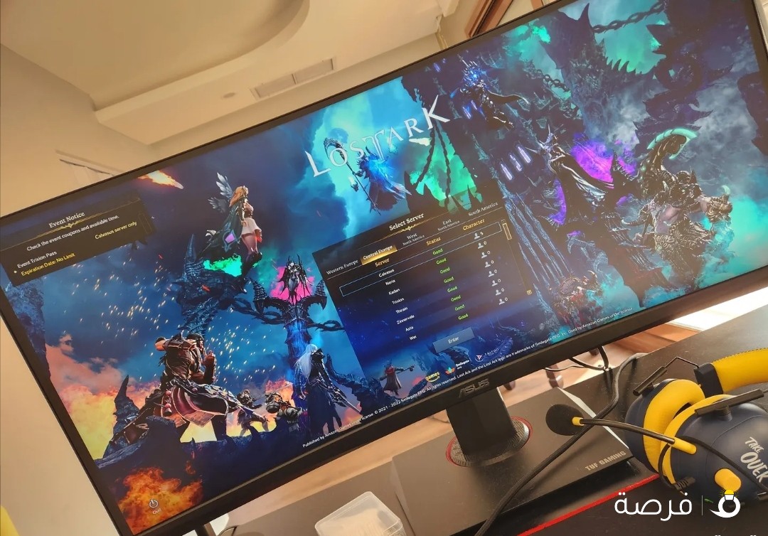 asus curve 35 بوصه