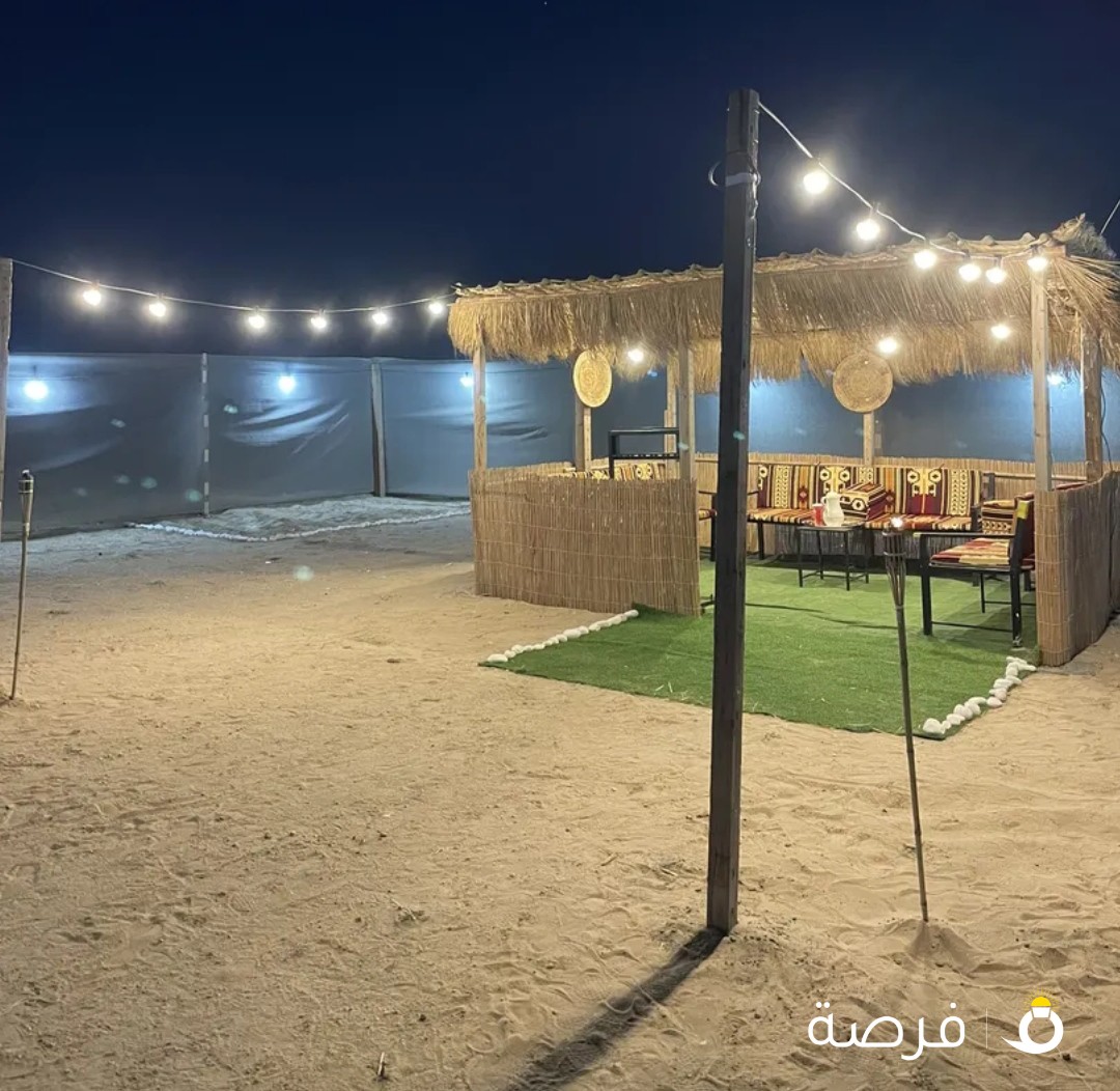 للإيجار مخيم رويال vip المطلاع كيلو 1 نظيف وهادئ