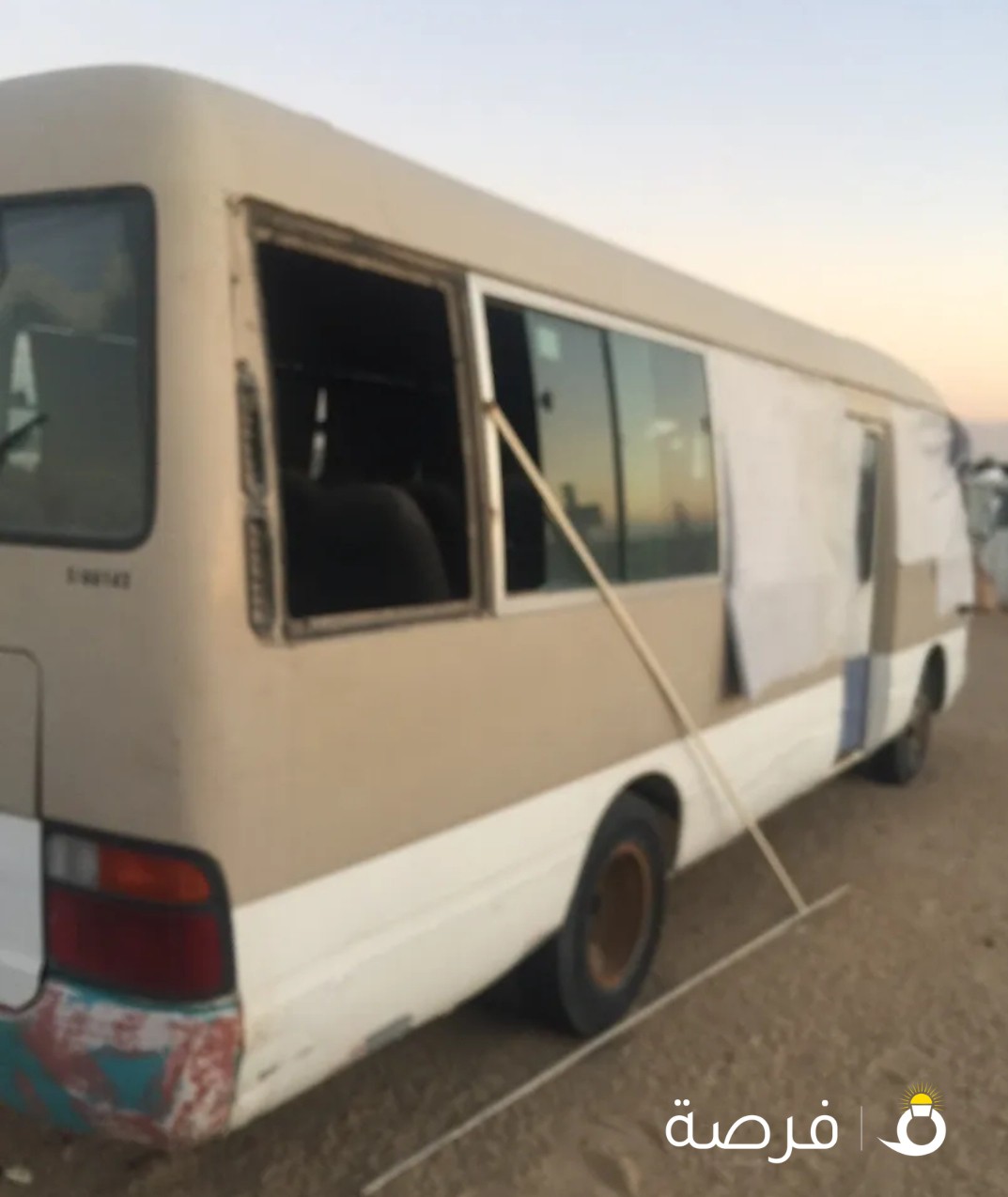 للبيع قطع باص كوستر 22 راكب
