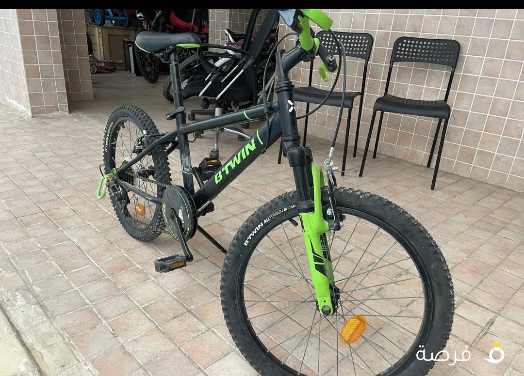 دراجة هوائية btwin مقاس 20