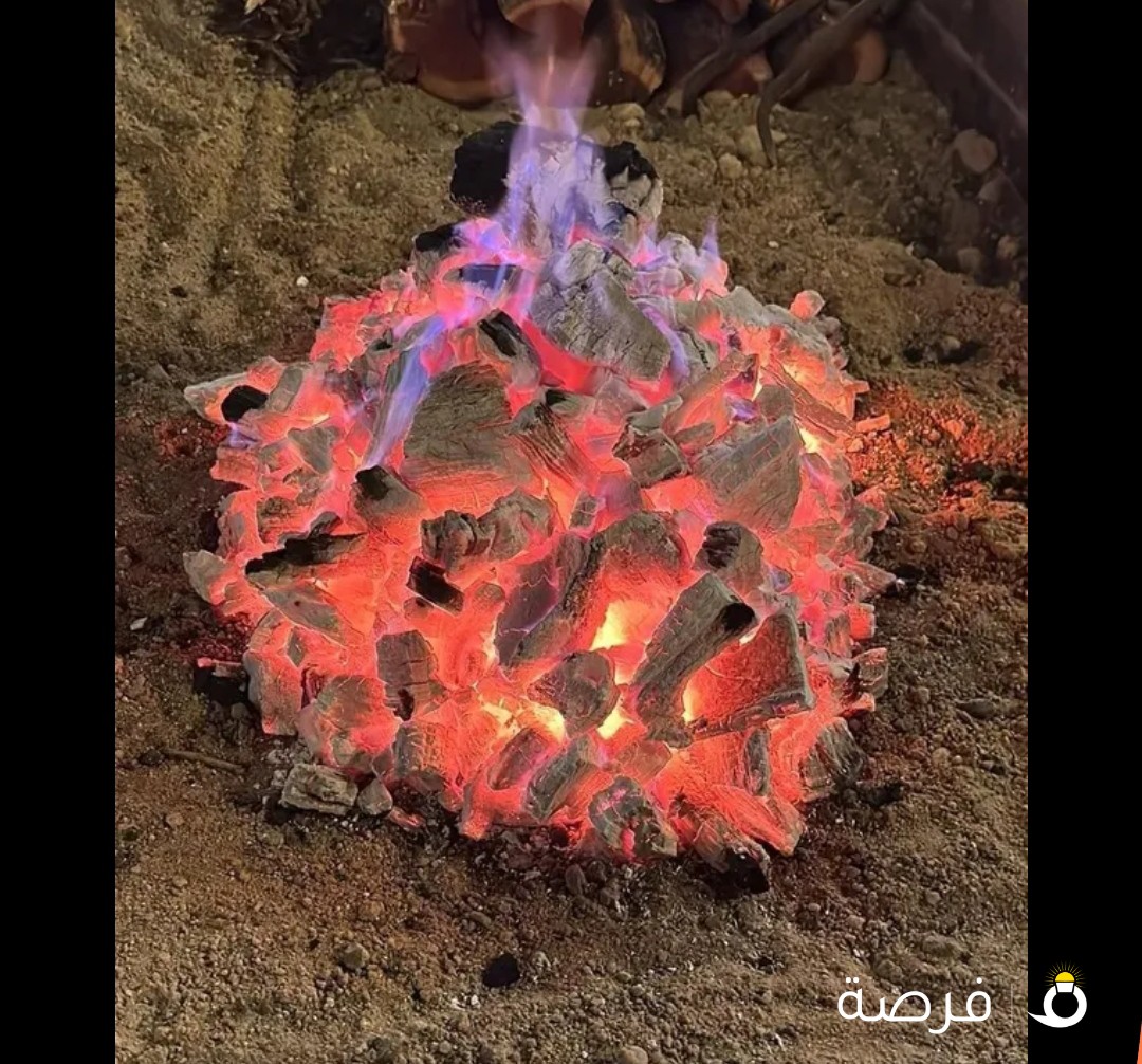 فحم أفريقي طبيعي وفحم صناعي فاير توب وجميع انواع الحطب