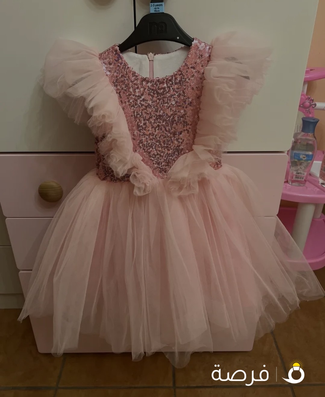 Pink dress for 1-2 years girl...