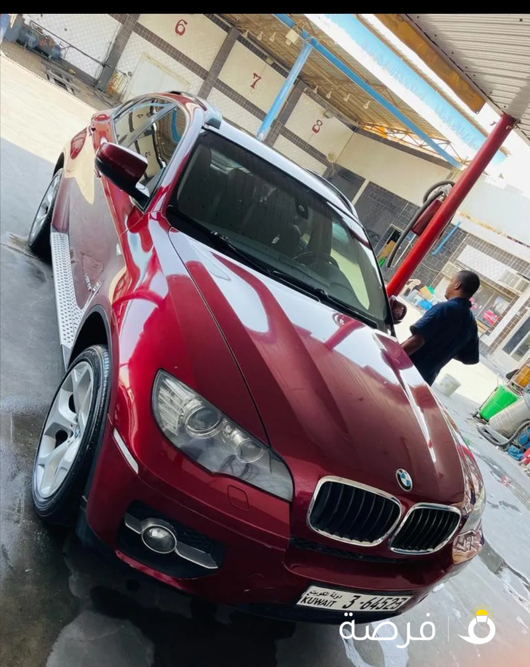السيارة بحالة جيدة Bm x6