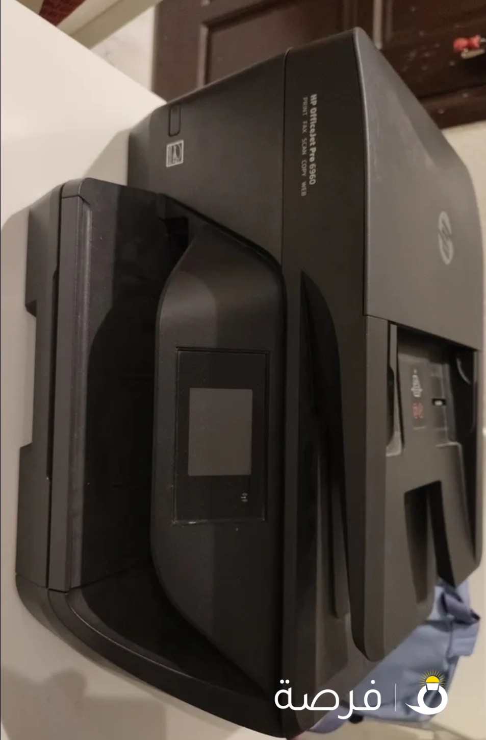 للبيع طابعه HP OfficeJet Pro 6960 معاها حبر لم يستخدم