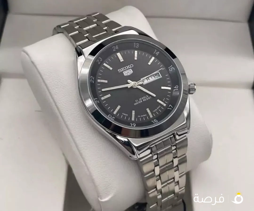 ساعة سيكو بطارية رجالي
لون ثابت ضد الماء