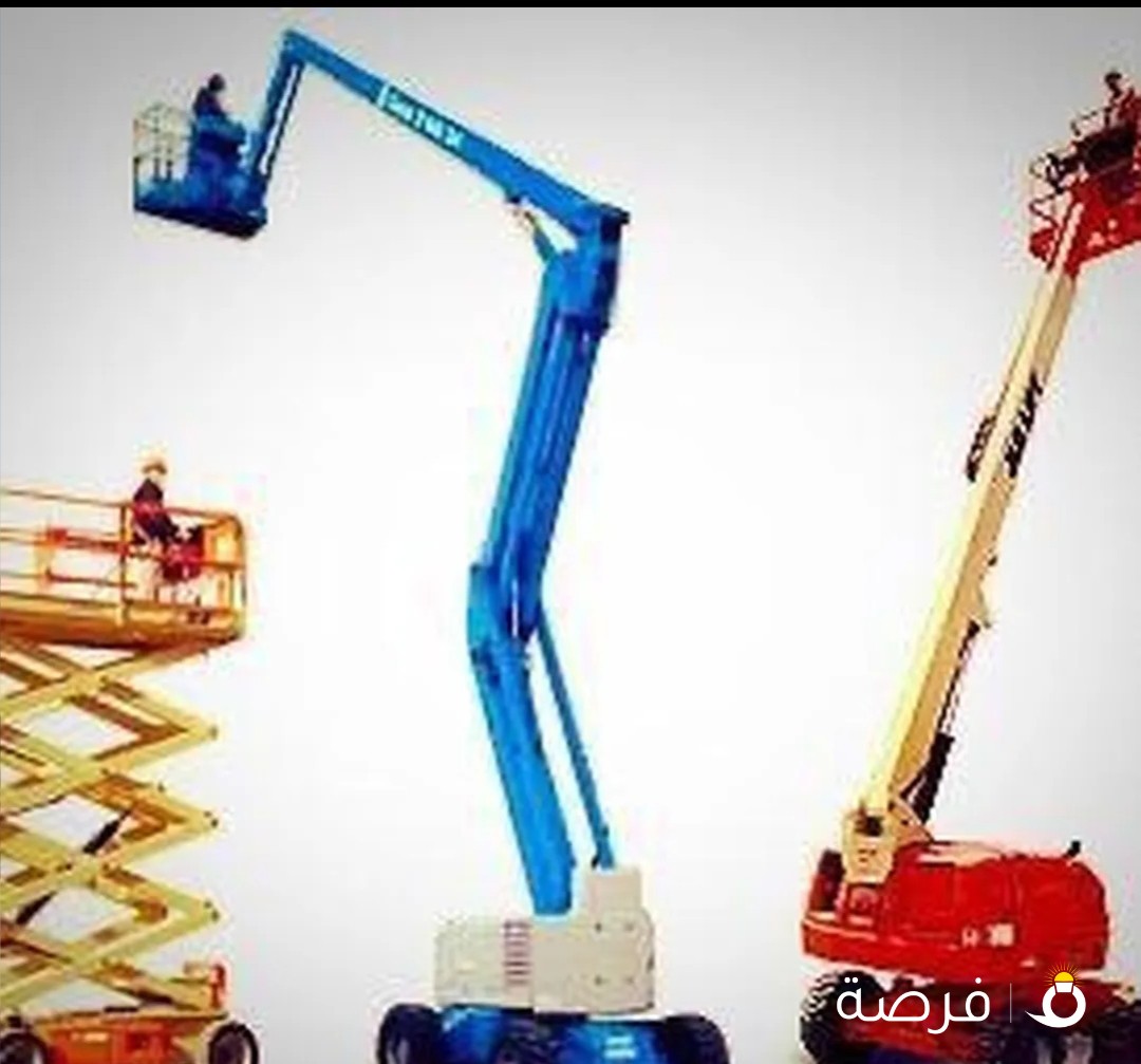 ايجار معدات مان لفت سيزر لفت وجميع انواع السقاله المعدنيه والالمنيوم