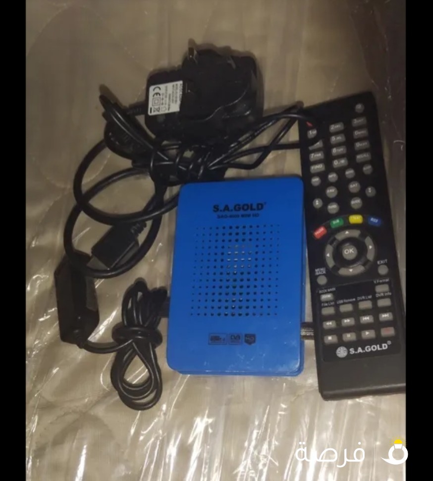 رسيفر hd بكامل اغراضه
