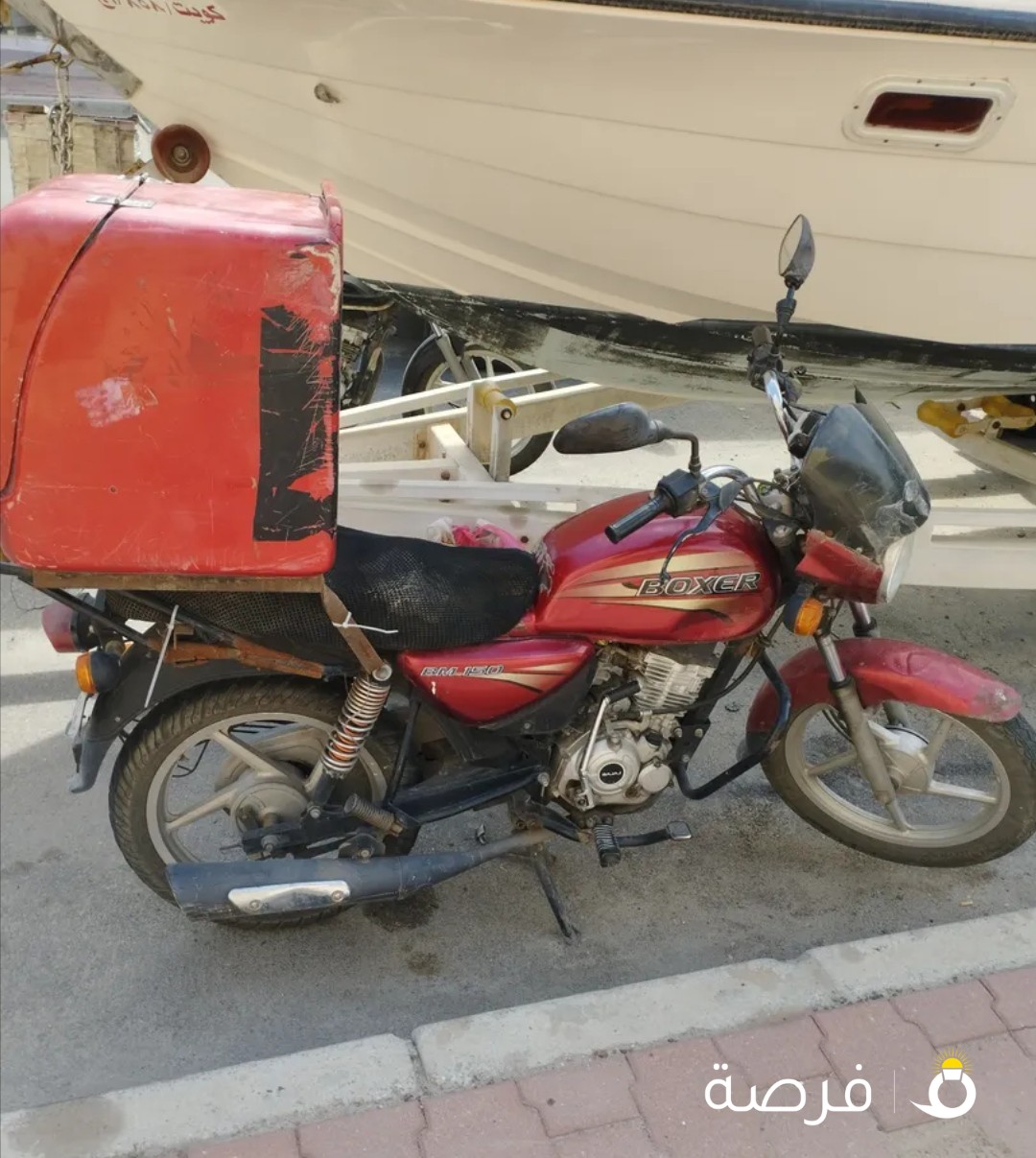 دراجه بخاريه بحاله جيده للبيع
