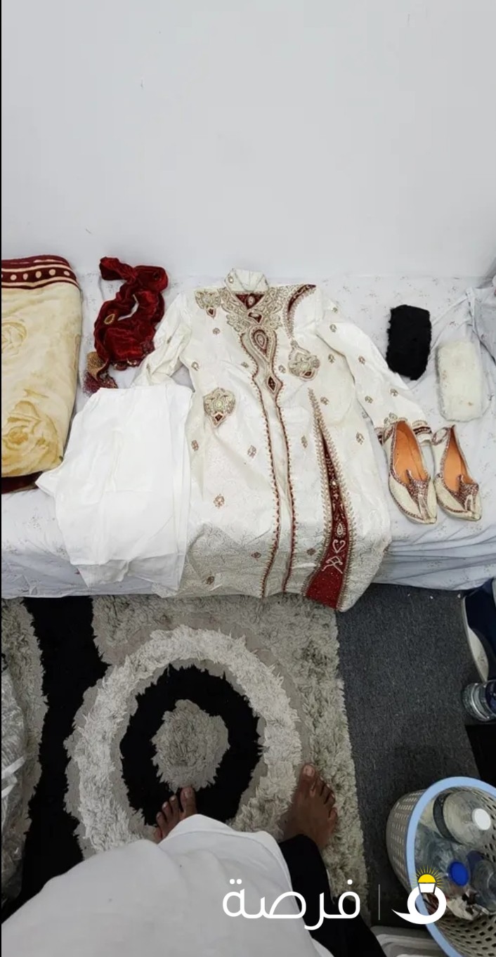 wedding sherwani with mujri and caps