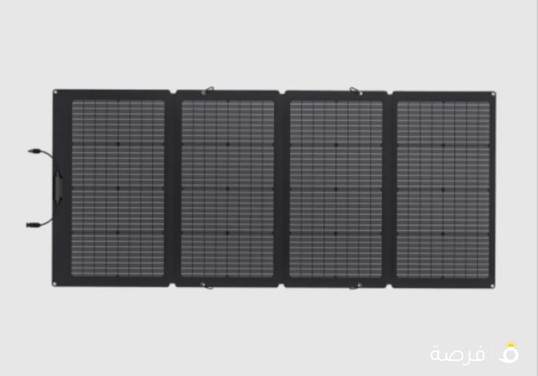 ecoflow 220 watt طاقه شمسيه