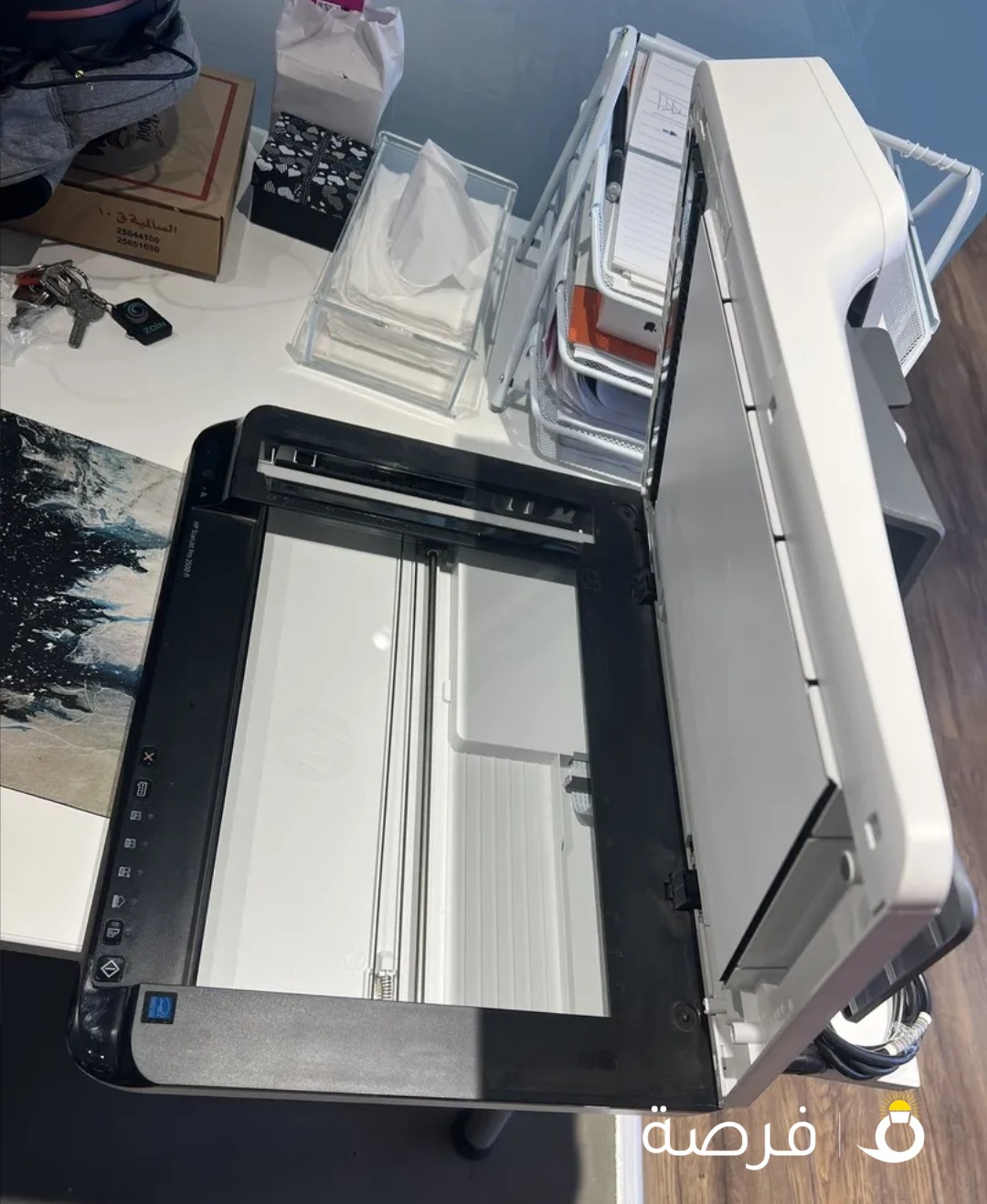 Hp scanner like new سكانر HP مستعمل كالجديد غرض البيع عدم الحاجة