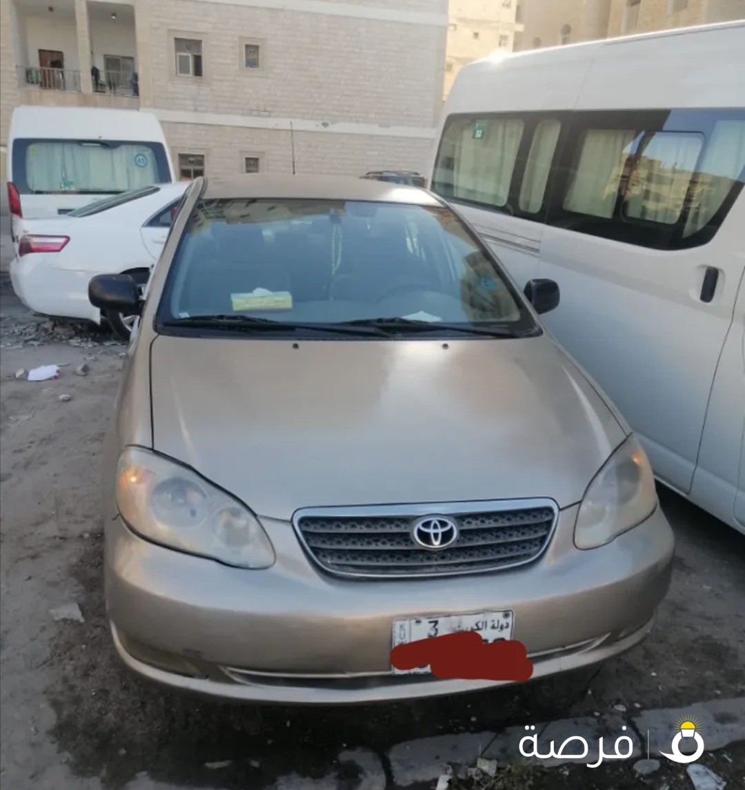تويوتا كورولا موديل 2005 تبارك الرحمن عين على الطبيعة