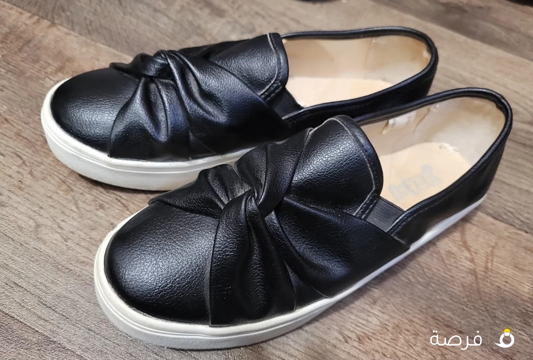 black shoes