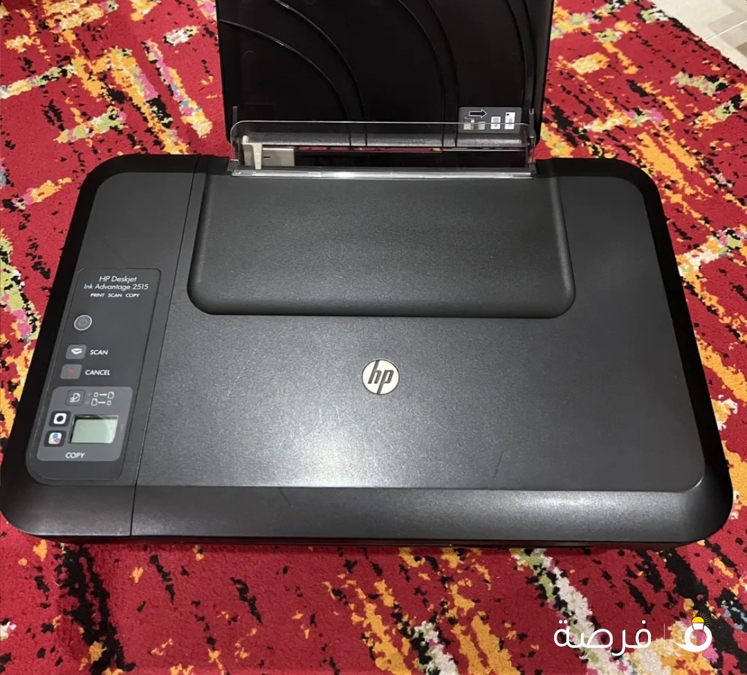 طابعه hp بحاله ممتازة جدا ابيض واسود والوان