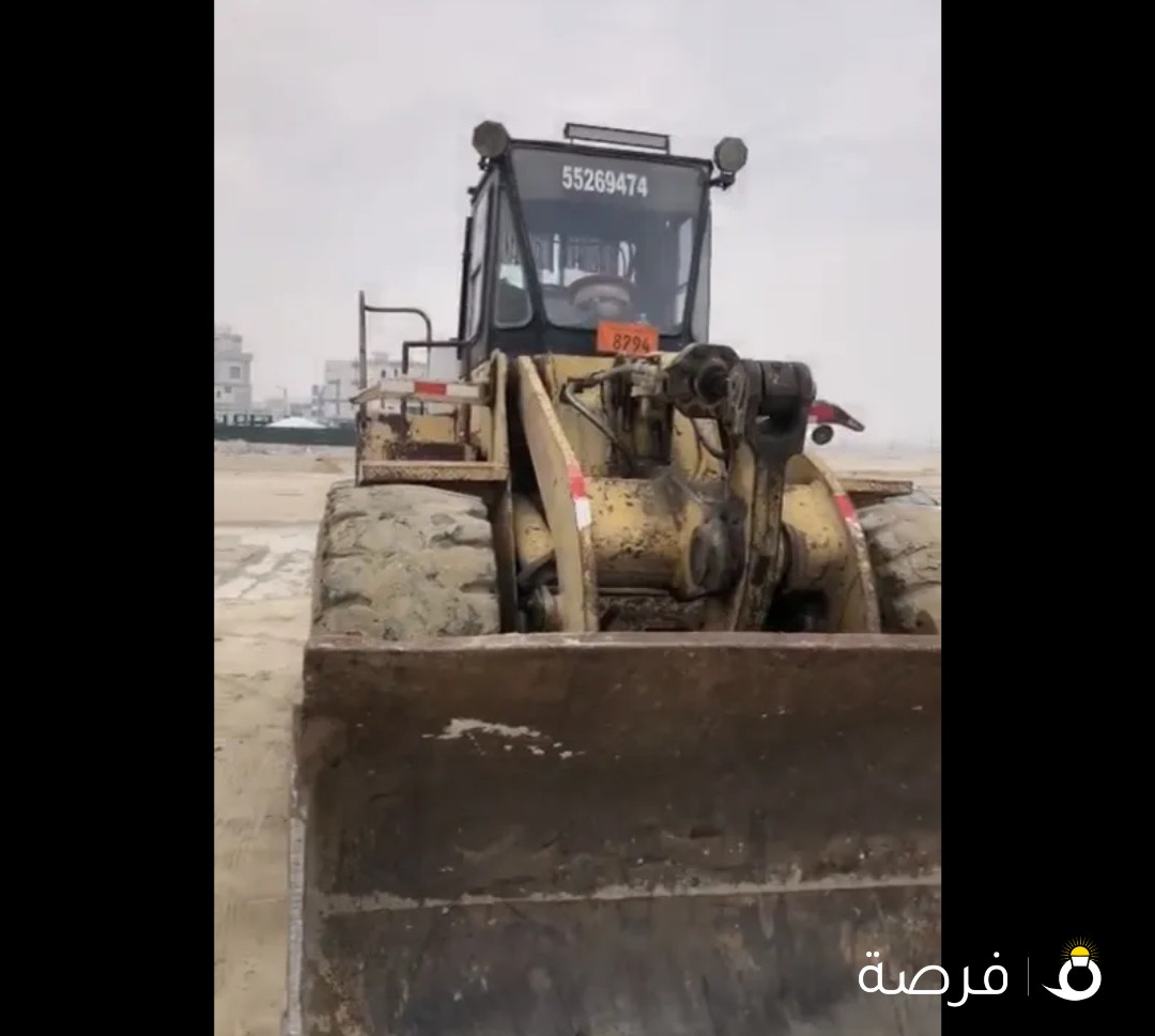 لودر كاتربلر B موديل 1984 بحالة ممتازة