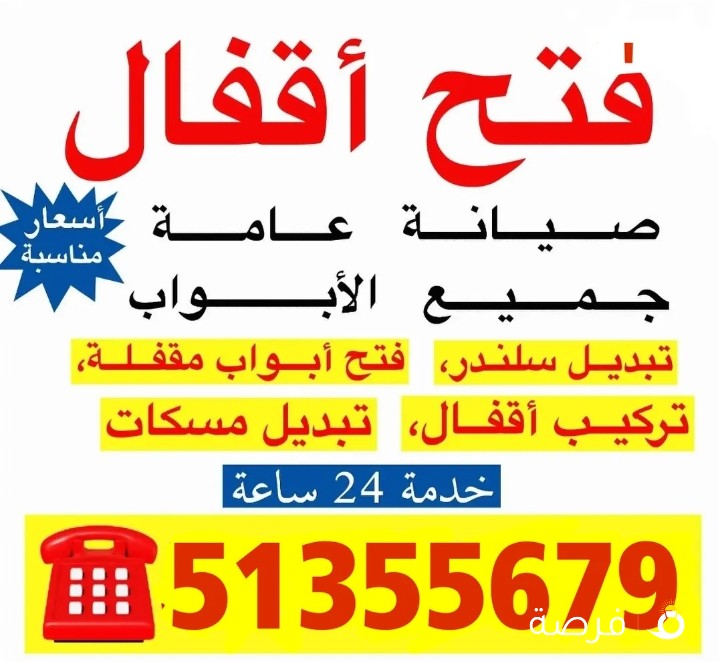 فتح ابواب فتح اقفال جميع لابواب