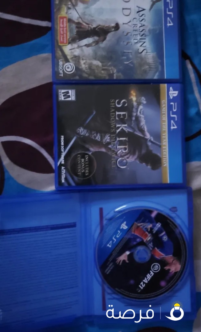 للبيع 3 العاب ps4