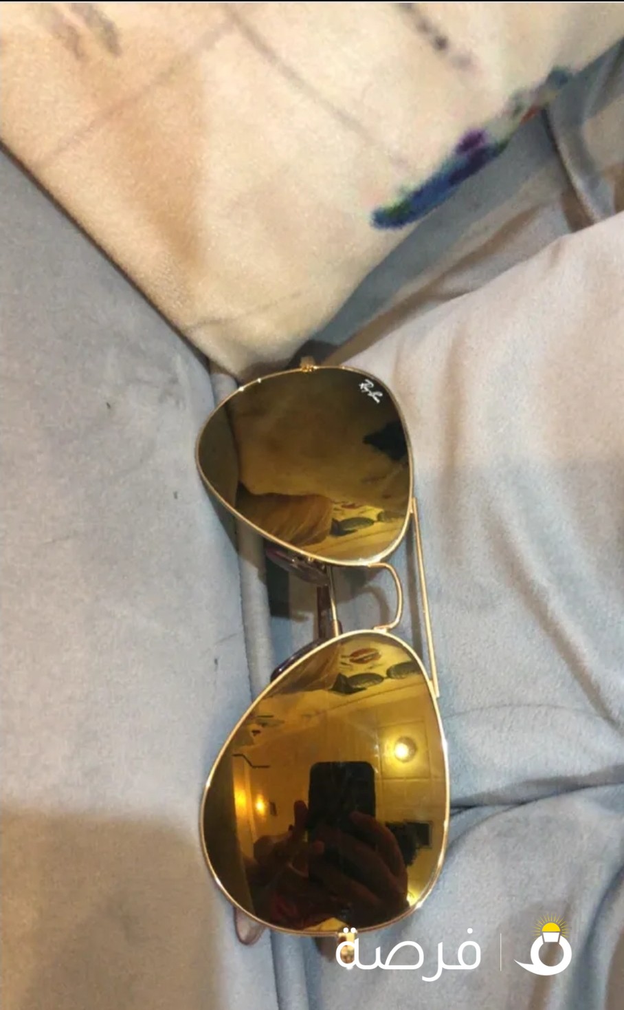 Sunglasses for sale rayban original with no scratches for 20kd نظارة رايبان الاصلية و نظيفة20 دين